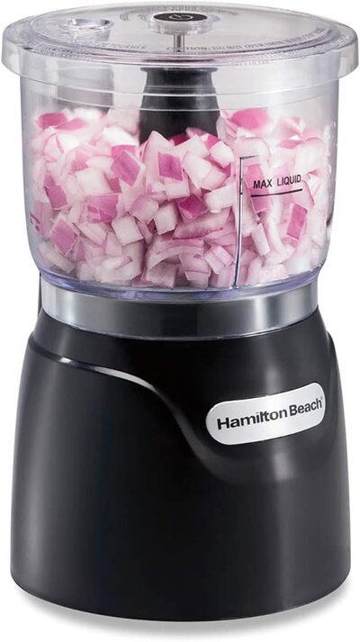 Mini Food Chopper - Perfect for classroom demos or prepping scrubs and treatments—this mini chopper is surprisingly powerful. (Category:General Supplies)