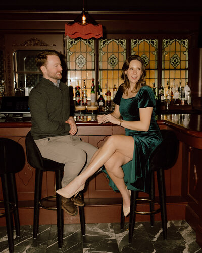 Engagement Session at Boston Speakeasy HuE