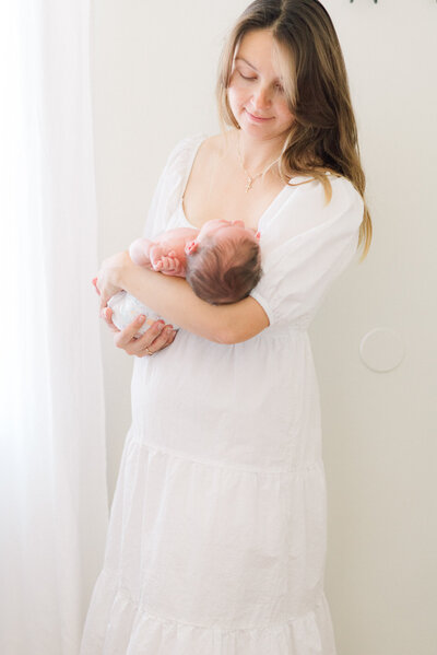 Shannon Roselius Photography In Home Newborn Session Williamsburg VA-2