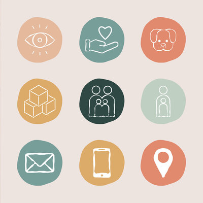 custom icons design
