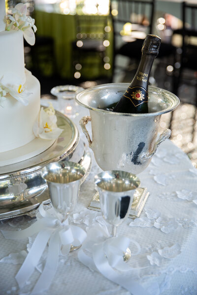 Peachtree Golf Club Wedding Cake Table