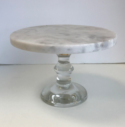 Whippt Marble Glass pedestal rental