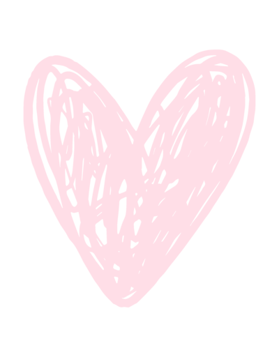 Social Kat Media brand element pink scribble heart