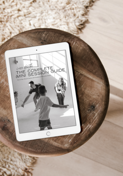 Corrie Butler Photography Mini Session Guide