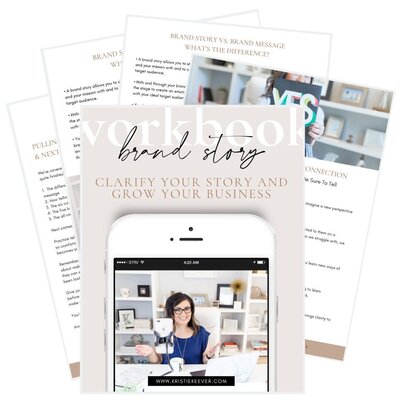 Create a brand story that connects with your target audience