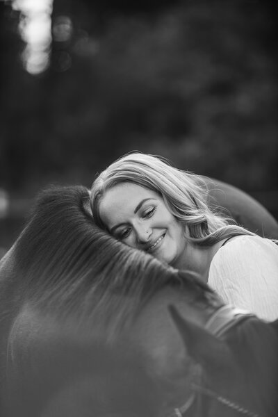 Capture the beauty and grace of the equestrian lifestyle with a professional portrait session in Rochester, NY. Our equestrian photography services highlight the bond between rider and horse, creating stunning images that showcase your passion for horseback riding. Whether you're posing in a scenic outdoor location, in front of a rustic barn, or on horseback in a wide-open field, these portraits are perfect for personal keepsakes, social media profiles, or displaying in your home. Let our experienced photographers in Rochester, NY help you tell your equestrian story through beautiful, timeless portraits.