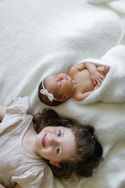 In-home newborns session sydney timeless