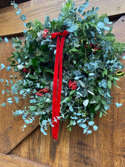 Christmas wreath 1 WM
