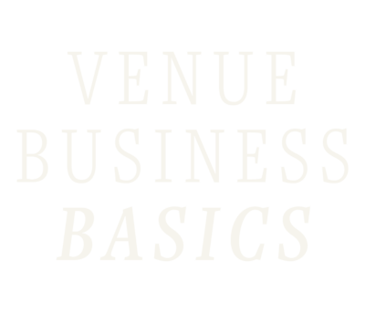 Venue Business Basics Education for Wedding Venues