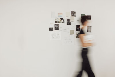Team working in a creative studio