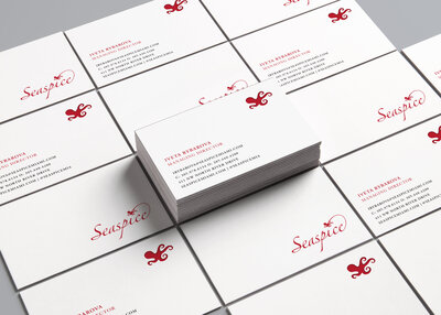 redcutoutbusinesscard