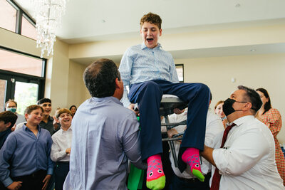 Bat Mitzvah Girl holding Torah