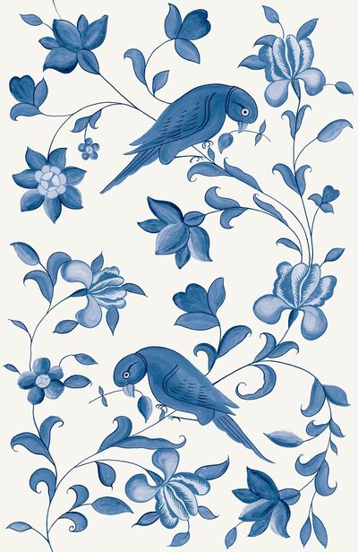 Utopia Meissen Blue, Soft White MRUT06