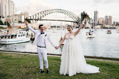 Wedding Photography in Lavender Bay Sydney