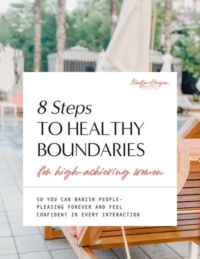 Grab my free checklist 8 Stepts to Healthy Boundaries
