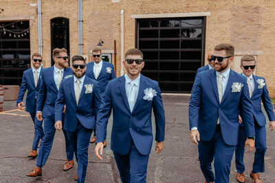 Milwaukee family, engagement, family, and wedding photographer captured couple in field in Wisconsin.