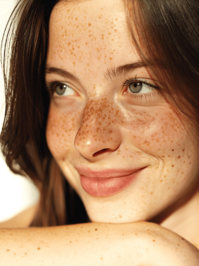 Portrait used in beauty and skincare PR campaign by SA Communications PR agency