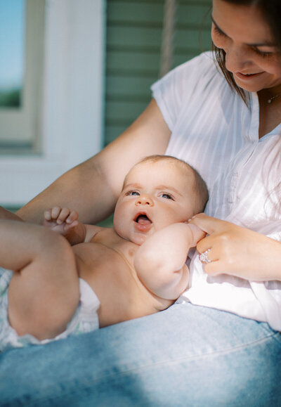 Dallas in home family photographer