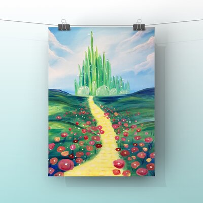 Easy Beginner Acrylic Painting Forest.