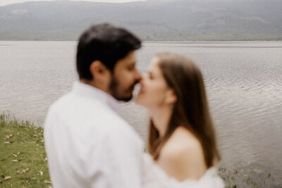 Colombia Destination Wedding couple portraits