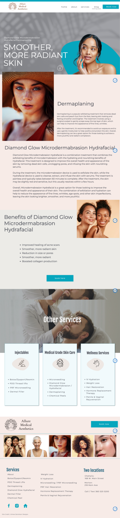 Showit website
