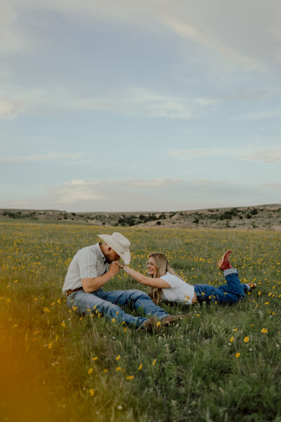 downtown okc engagement session