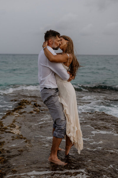 Beach Couple Photography by Karen Norian