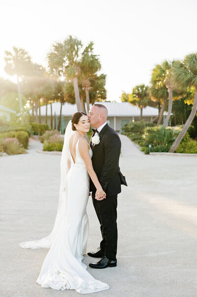 Bride and groom at Thesis Hotel, captured by Claudia Amalia, a wedding and lifestyle photographer based in Miami and Florida Keys, South Florida. Destination weddings available. Portfolio highlight.