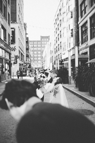 East 4th Downtown Cleveland Wedding Portraits