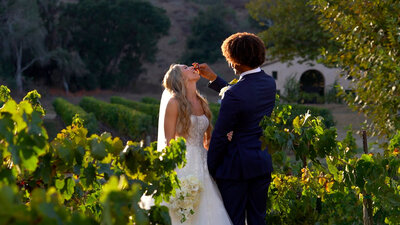 California wedding videographer at Monserate Wedding venue. We are traveling videographers that will travel anywhere a love story can be captured