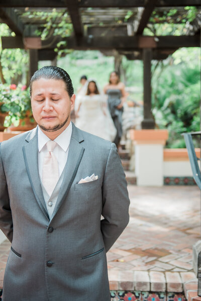 Wedding located at Rancho Las Lomas