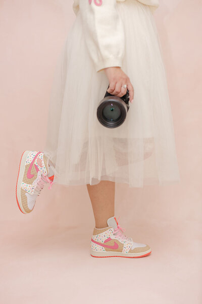 ice cream in sneakers, a dream of shoe & dessert lovers