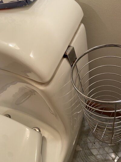 After image of a spotless, and sanitized toilet