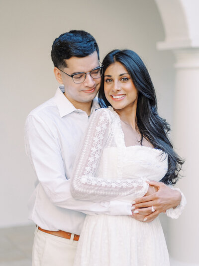 An iconic engagement session at the vintage Madonna Inn in San Luis Obispo with old money vibes.