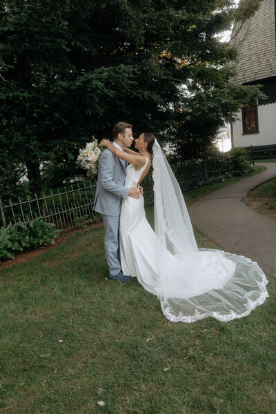 Artistic editorial ceremony moment in a vineyard.