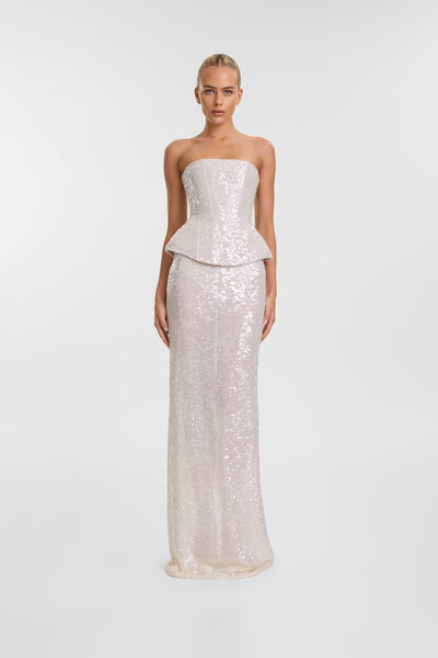 KYHA BRIDE 'Sauline' skirt stocked at Halo and Wren