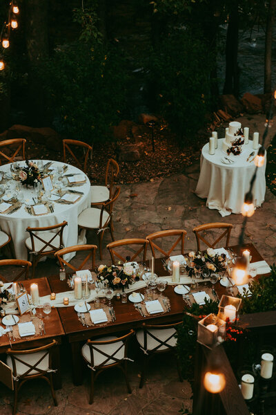 sedona wedding venue featuring outdoor set up