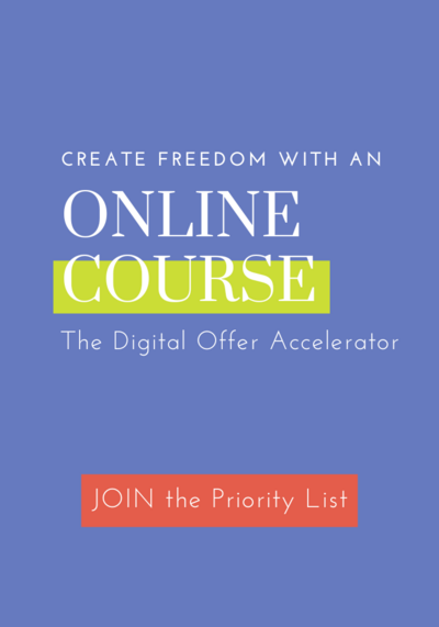 Create freedom with a digital course - monitise what you know