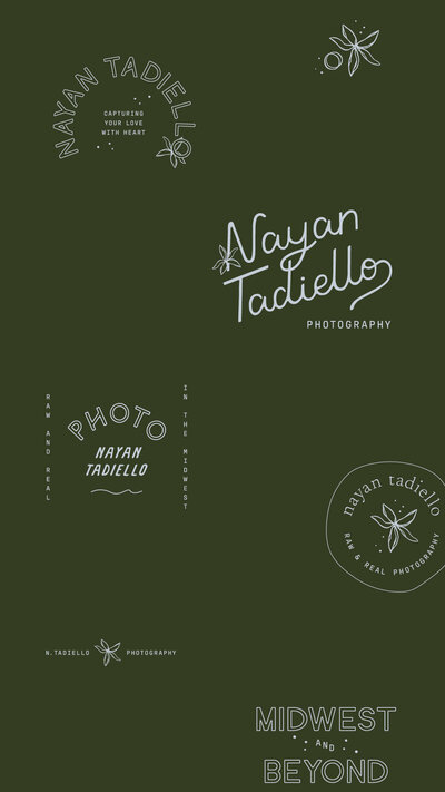 Logo suite for a coastal wedding photographer