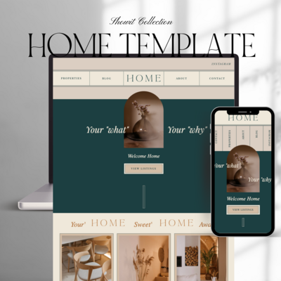 Home Website Template