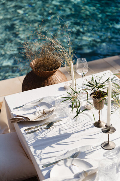 Austin Luxury Picnics - By The Sea Table - Honey Social Picnic Co.