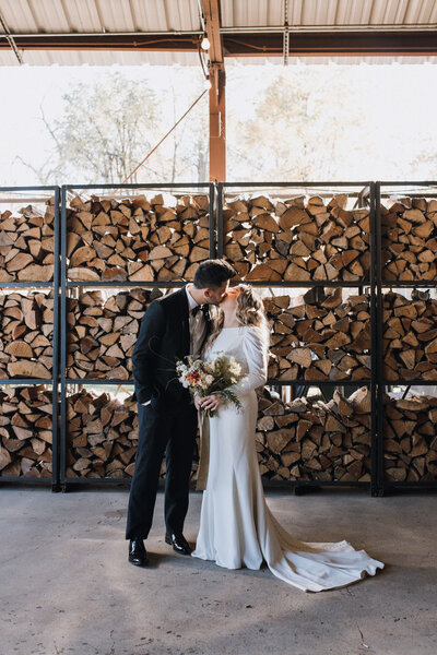 Hudson Valley wedding couple — full-service wedding planning by Well-Dressed Events

