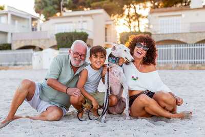 Family photo shooting in Mallorca