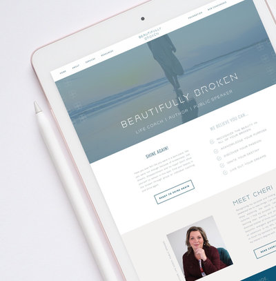 Showit website design for creative business owners