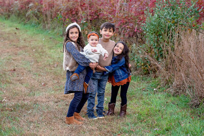 charlottesville va family photo session