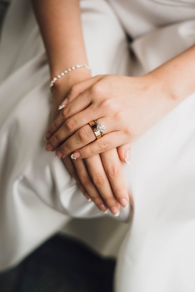 Investment - Wedding Ring on Dress
