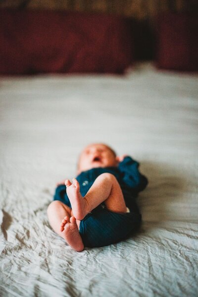 Bride and groom walk up memorial steps at their DC wedding