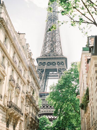 Base of Eiffel tower