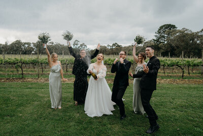 An example of Mornington Peninsula wedding photography from Jake Grinde Photography.