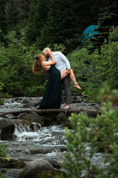 Mt Hood Oregon Backpacking Elk Cove Adventure Elopement